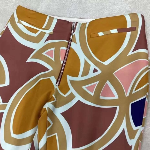 NWT Alexis Daru Pants - Abstract Maroon - Picture 4 of 6